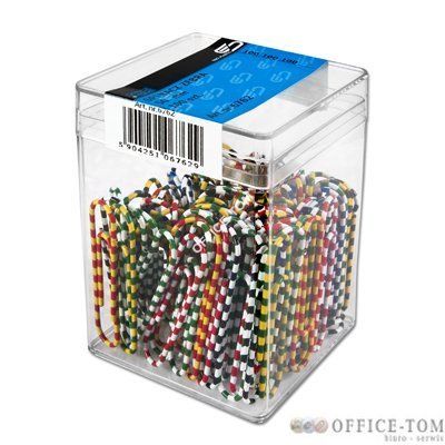 Spinacz duży zebra 50mm 100szt op.6H 6762 E&D Plastic