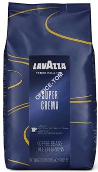 Kawa LAVAZZA SUPER CREMA ESPRESSO BLUE 1kg ziarnista