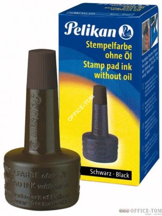 Tusz do stempli 28ml czarny PELIKAN
