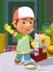 Puzzle Handy Manny - Puzzle 2w1 48 elementów TREFL 34059