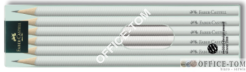 Ołówek Design 6szt, biały