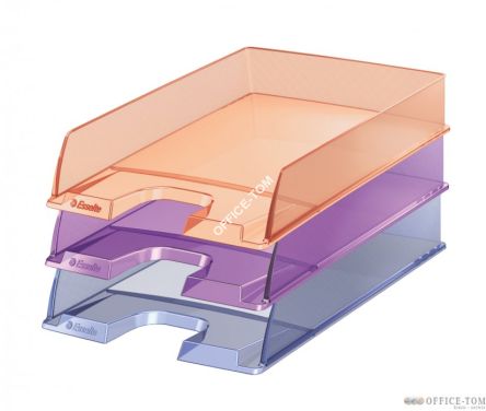 Półka na dokumenty A4 ESSELTE Europost SOLEA, przezroczysty fioletowy