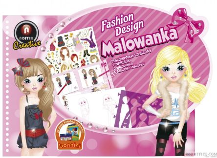 Malowanka 3221-03 szablon+naklejki