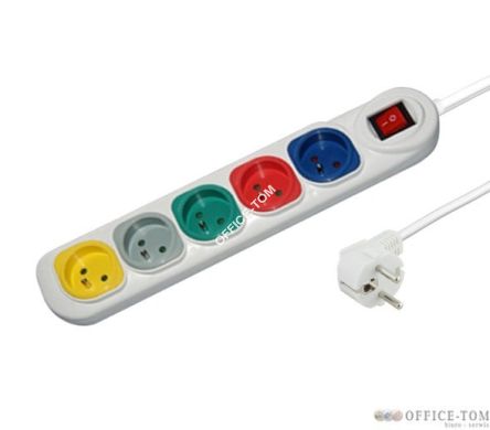 Listwa zasilająca/przedłużacz RAINBOW 5 gniazdek 15M