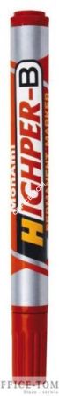 Marker MONAMI HIGHPER okrągła końcówka B  czerwony