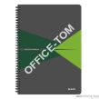 Kołonotatnik Office Card A4, w kratkę, zielony 46470055 Leitz - 3