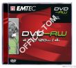 Płyta EMTEC DVD-RW  4.7GB x4 Jewel Case - 2