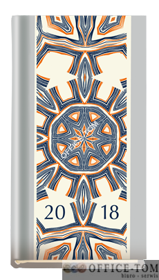 Terminarz KOLIBER szary ROZETA T-320F-04 Michalczyk i Prokop