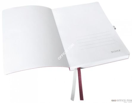 Notatnik w miękkiej oprawie Leitz Style A5 kratka, Rubinowa czerwień