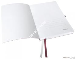 Notatnik w miękkiej oprawie Leitz Style A5 kratka, Rubinowa czerwień