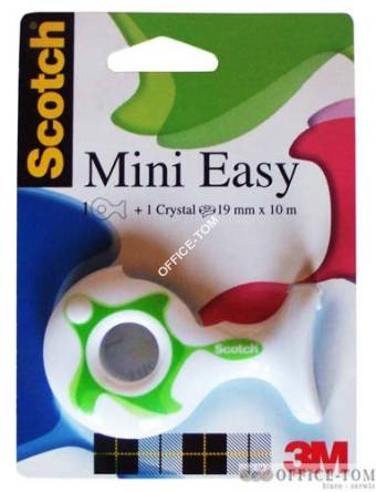 Podajnik mini-easy ME600 z taśmą Scotch Crystal 19mm*10m 3M