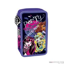 Piórnik podwójny z wyposażeniem MONSTER HIGH  ST.MAJEWSKI