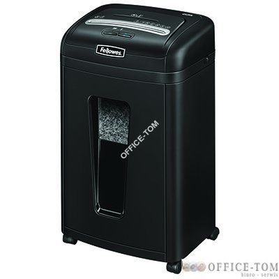 Niszczarka FELLOWES MS-450Cs Czarny DIN4 7str 20L