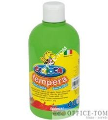 Farba TEMPERA zielona (jasny) CARIOCA 500ml