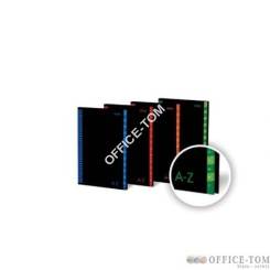 Skorowidz teleadresowy OFFICE A4 96k 60g K5x5 twarda oprawa