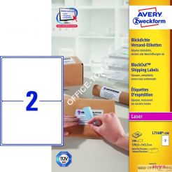 Etykiety AVERY ZWECKFORM wysyłkowe białe A4, 100 ark./op., 199,6 x 143,5 mm, białe