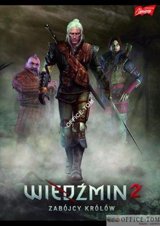 Zeszyt okładka laminowana A5, 80k., krata, WIEDŹMIN UNIPAP