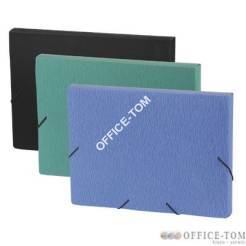 Teczka A4 30mm z gumką zielona BOX 0410-0005-04 PantaPlast