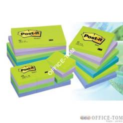 Bloczki samoprzylepne 3M POST-IT® 655MT 127x76 Paleta miętowa 600k