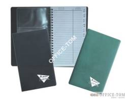 Skorowidz WARTA 125x203, 60 k., opr. drut., z wizytown., f. spien.