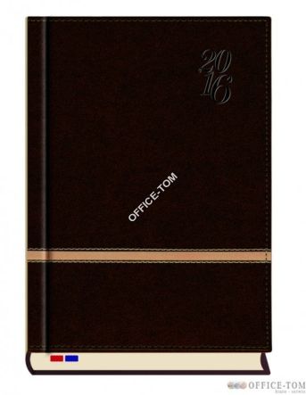 Terminarz B5 KONSUL kawa/jasny brąz 1 dzień/1-nej stronie T-243K-42 Michalczyk i Prokop