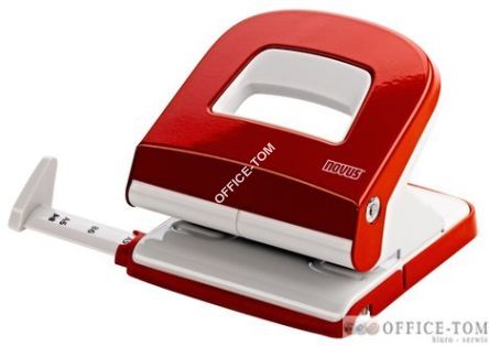 Dziurkacz E225, czerwony NOVUS