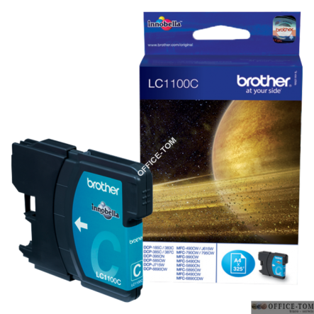 Tusz BROTHER (LC1100C) niebieski 325str