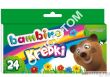 Kredki BAMBINO 2kol. w pud.kart. St.Majewski - 3