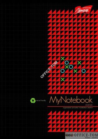 Notatnik A4, 100 k., krata