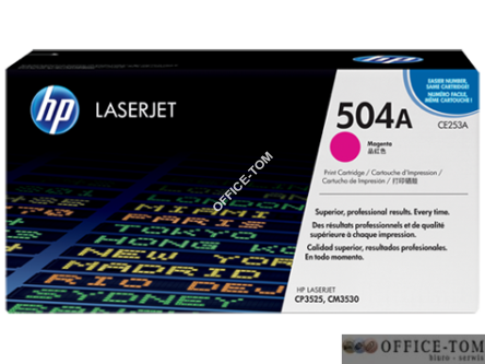 Toner HP 504A (CE253A) purpurowy 7000str