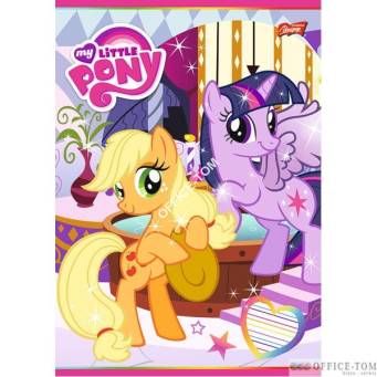Zeszyt okładka laminowana A5, 32k., kratka, MY LITTLE PONY Unipap