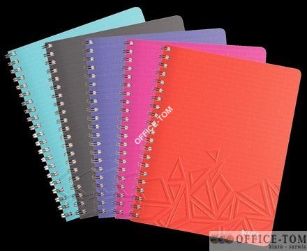 Kołonotatnik Leitz Urban Chic A4 w kratkę różne kolory