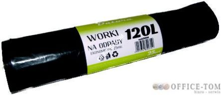 Worek na śmieci DATURA 120L ekonomiczny (25)