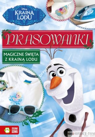 Książka Prasowanki świąteczne - Kraina Lodu. Disney Zielona Sowa