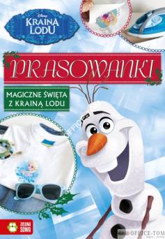Książka Prasowanki świąteczne - Kraina Lodu. Disney Zielona Sowa