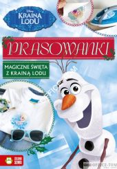 Książka Prasowanki świąteczne - Kraina Lodu. Disney Zielona Sowa