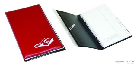 Notes telefoniczny DONAU ze skorowidzem widoczne indeksy