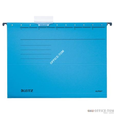 Teczki zawieszane ALPHA, niebieski Leitz