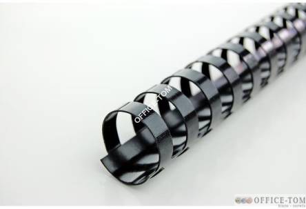 Grzbiety GBC plastikowe 8mm - 100 szt. Czarne