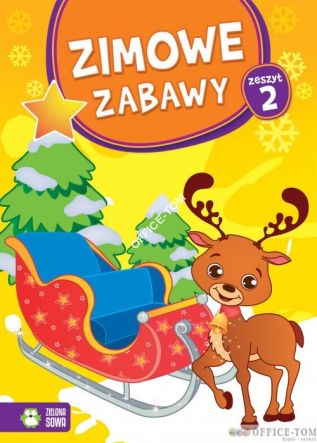 Książka Zimowe zabawy. Zeszyt 2  Zielona Sowa