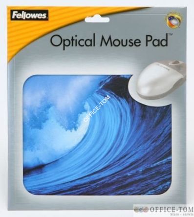 Podkładka pod mysz FELLOWES twarda prostokątna, Fale