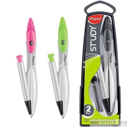 Cyrkiel MAPED STUDY z ołówkiem automatycznym 0,5 mm