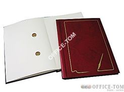 Teczka do podpisu  20 kart  bordo Warta