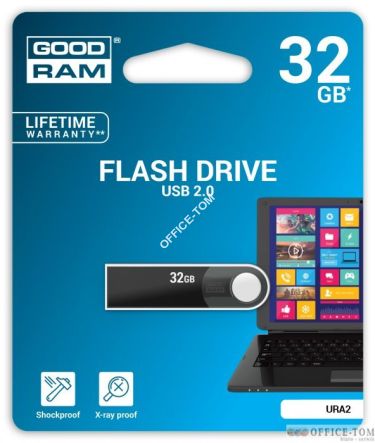 Pamięć USB GOODRAM 32 GB URA2 BLACK USB 20