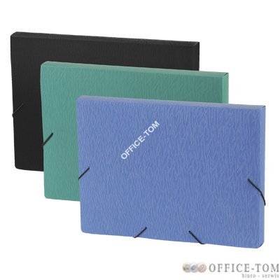 Teczka A4 30mm z gumką niebieski BOX 0410-0005-03 PantaPlast
