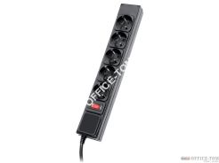 Listwa TRACER PowerWatch 3,0 m Black (5 gniazd)