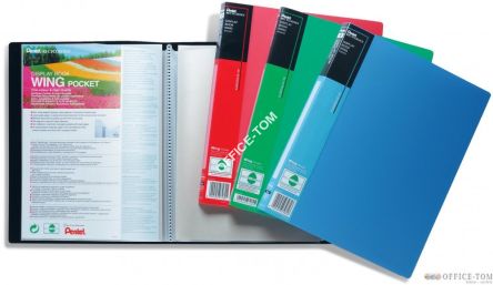 Album ofertowy A4 60 kieszeni czarna  DCF446A WING PENTEL
