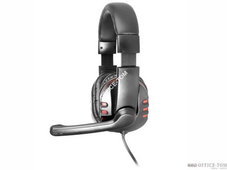 Słuchawki z mikrofonem  TRACER ROHU Rev.2 Mini-jack Czarny