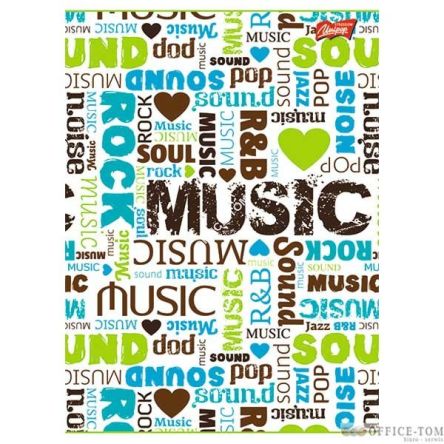 Zeszyt na spirali okładka laminowana A4, 80k., kratka Unipap