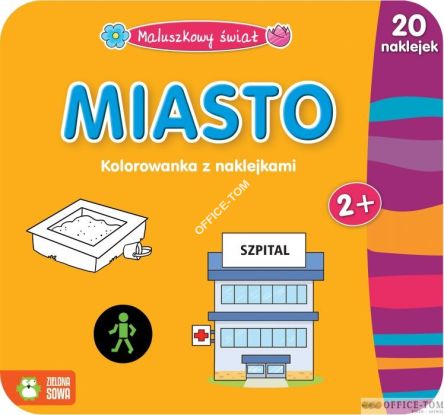 Książka MALUSZKOWY ŚWIAT nw. Miasto 9788378956891  Zielona Sowa